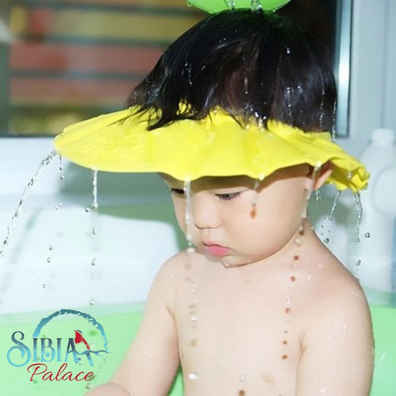 yellow shower cap