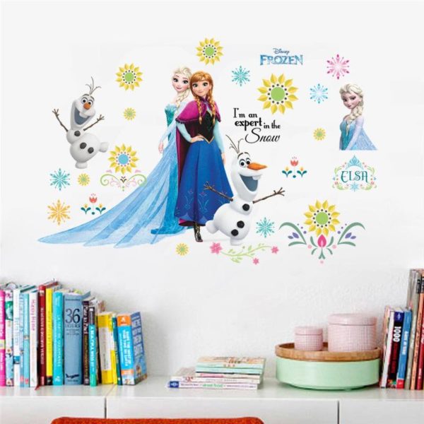 Sticker murale Frozen 2 - Elsa & Anna