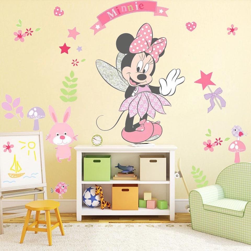 Minnie Mouse Removable Wall Decal