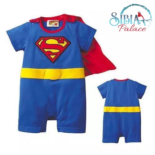 Sibia Palace Super Hero Baby Superman Costume Bodysuit Outfit