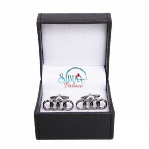 AUDI Gunmetal Car Logo Unique Novelty Men Fashion Cuff Links