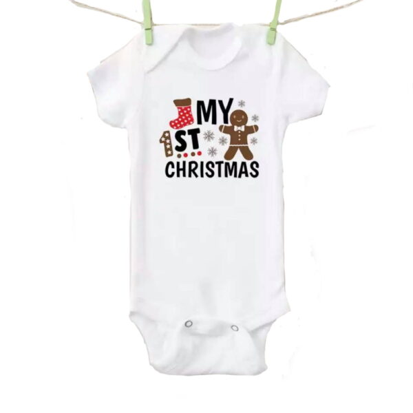 Sibia Palace Baby My First Christmas Romper Onesie Bodysuit Outfit