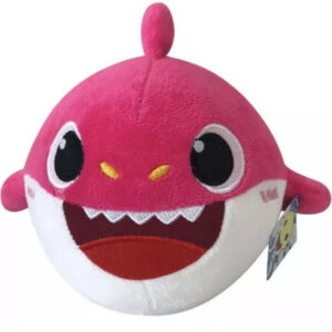 Pinkfong Moving Dancing Singing Pink Baby Shark Toy Rotary Plush