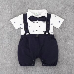 Sibia Palace Little Sailor In Black 2nd Birthday 3 Piece Set