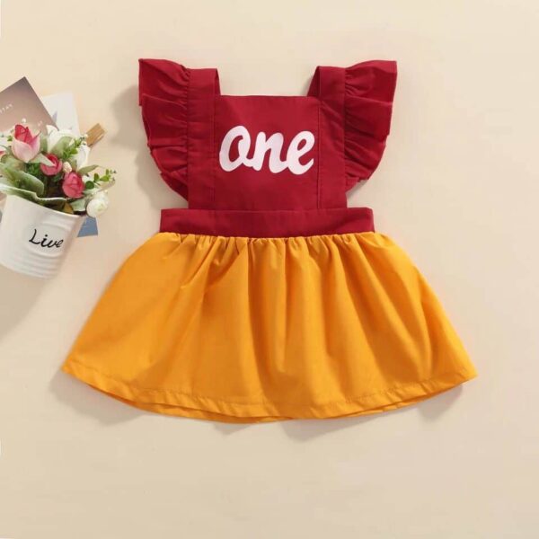 Baby Girl Winnie The Pooh 1st Birthday One Cake Smash Dress Frock