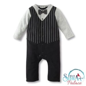 Sibia Palace Baby Boy Birthday Formal Romper