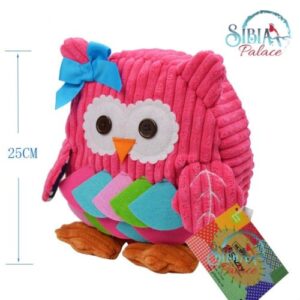 Sibia Palace Bubbly Pink Olliana Owl Kids Backpack