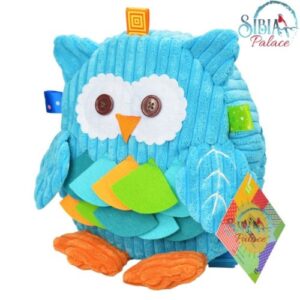 Sibia Palace Funky Blue Ollie Owl Kids Backpack for Kids