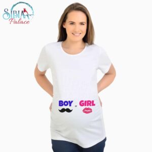 Sibia Palace Funny Pregnancy T Shirt Baby Boy Or Girl