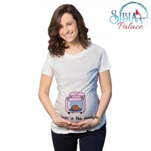 Sibia Palace Funny Bun In The Oven Pregnancy Announcement T Shirt