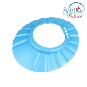 Sibia Palace Blue Waves Bathing Shower Cap Soft Sun Shade Shield Hat