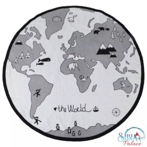 Sibia Palace The World Round Baby Mat Nursery Kid Play Rug