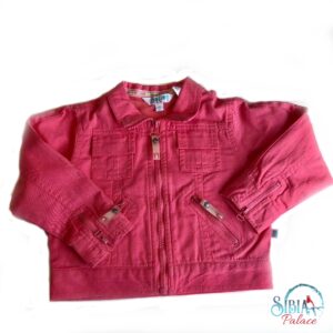 Sibia Palace Toddler & Girls Cute Coral Jacket Size Year 2-7